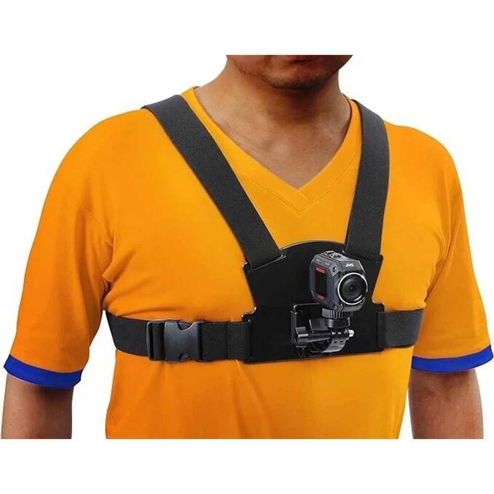 JVC Mt-ch001 Black Chest Mount Harness for Action Camera NEW